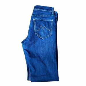 NY&C Lower Waist Bootcut Blue Jeans Size 4 Petite